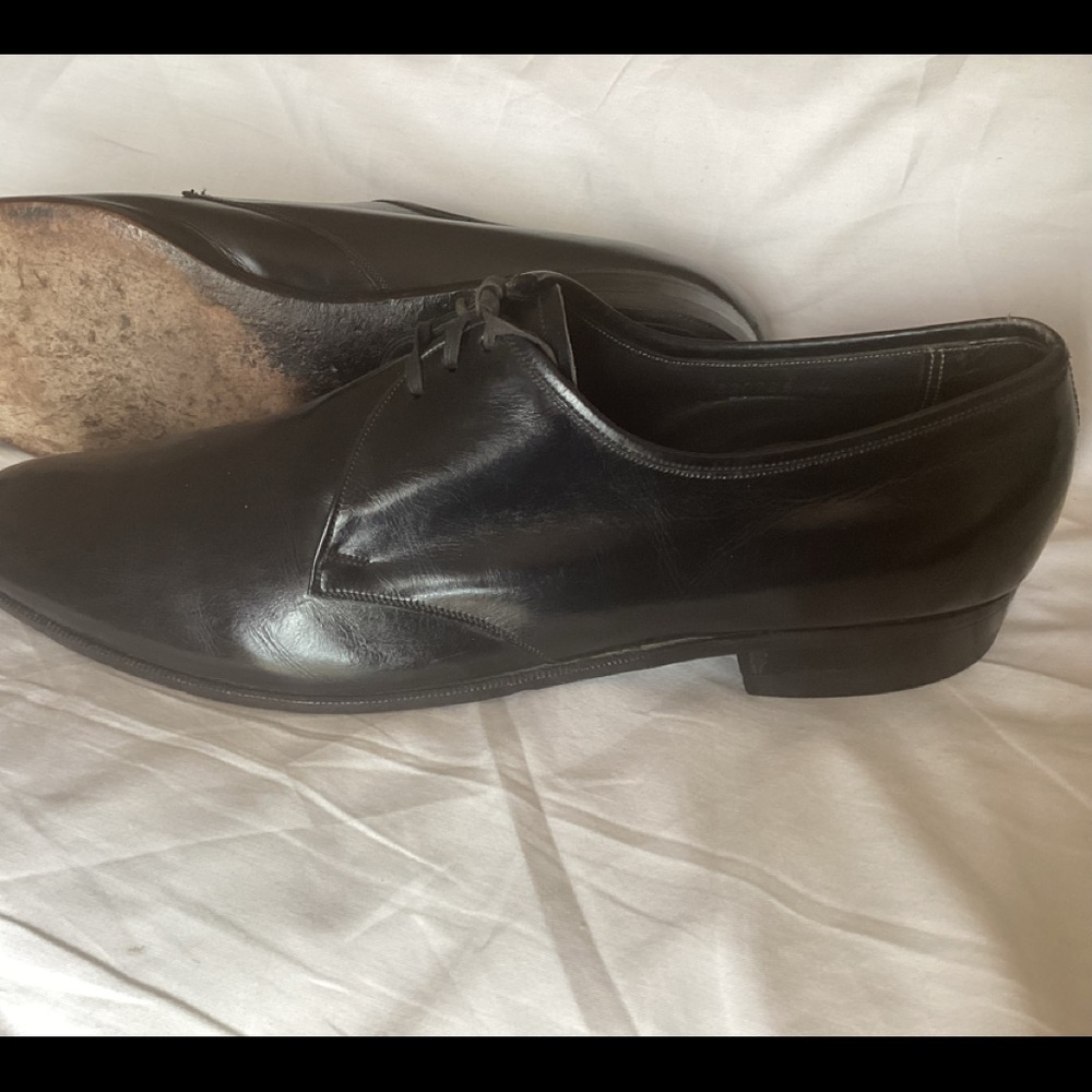 Florsheim vintage plain toe derby, size 12B